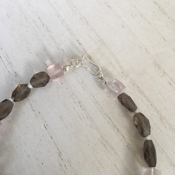 Quartz Gemstone Sterling silver bracelet - Picture 3 of 8